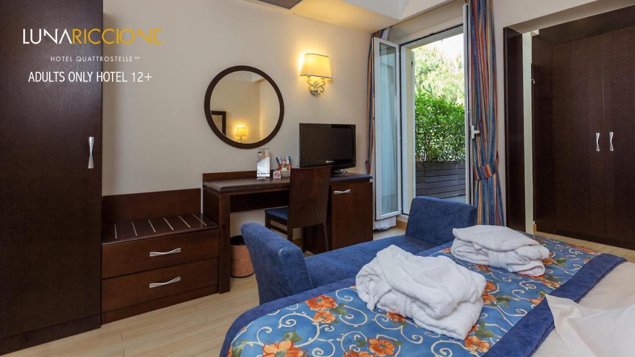 Hotel Luna Riccione E Aqua Spa Only Adults +12 Exterior photo